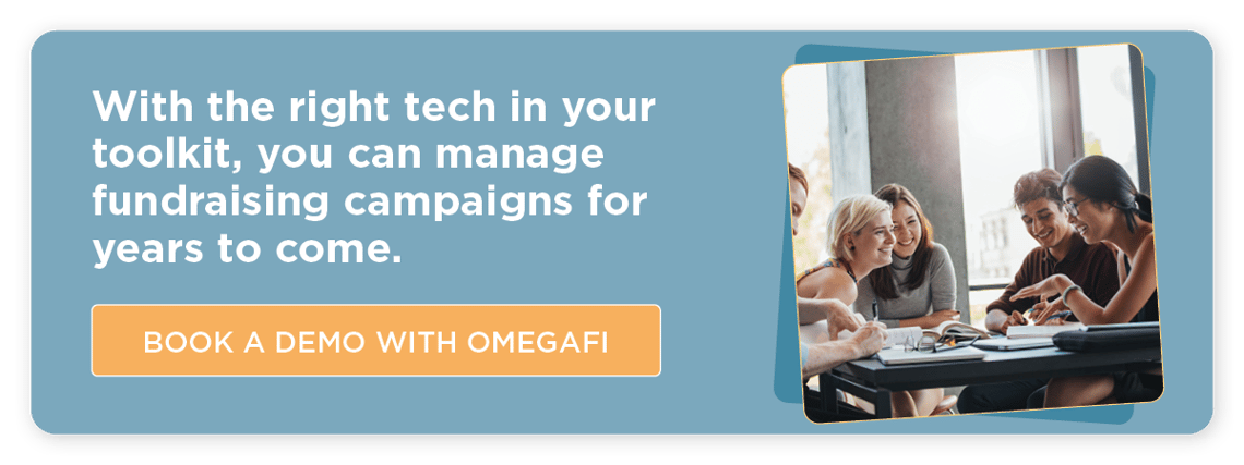 Click here to get a demo of OmegaFi to help streamine your fundraising efforts.